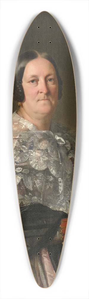 Ernst Christian Moser - Portrait of Maria Theresia Freiin von Jakomini 39.3 inch art pintail longboard deck