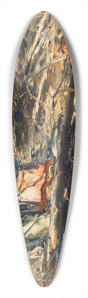 Ernst Josephson - Landscape with Stream 39.3 inch art pintail longboard deck