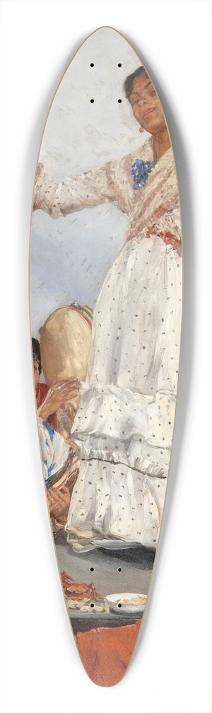 Ernst Josephson - Spanish Dance 39.3 inch art pintail longboard deck