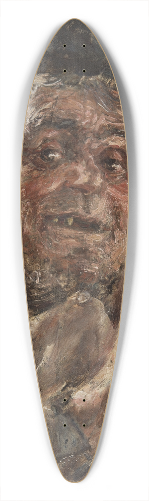 Ernst Josephson - The Postmaster of Brhat 39.3 inch art pintail longboard deck