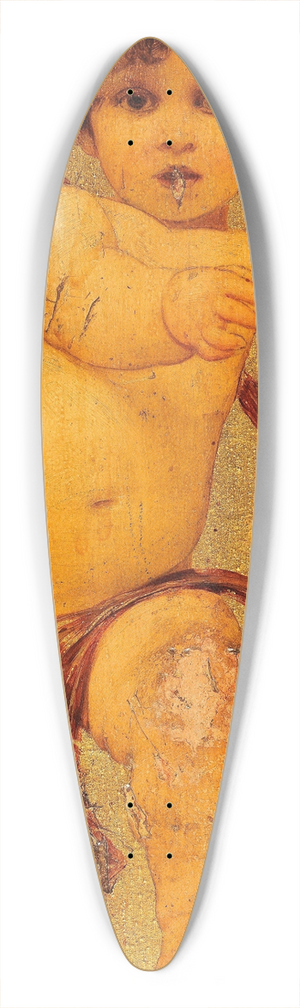Ernst Klimt - Putto 39.3 inch art pintail longboard deck