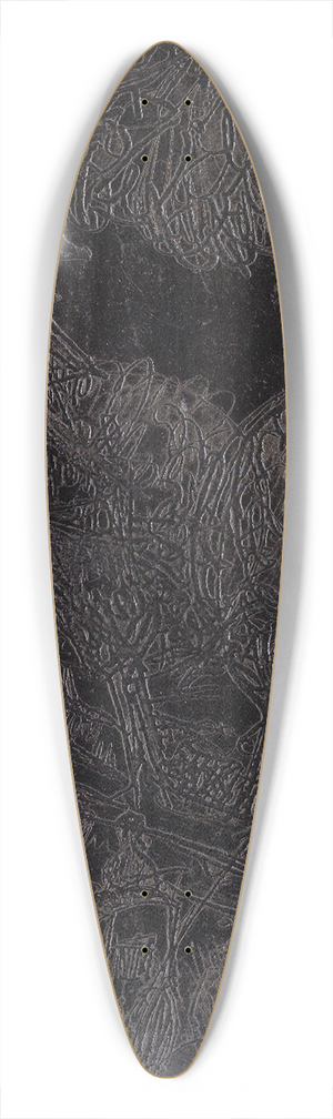 Ernst Ludwig Kirchner - Leuchtturm im Grnen, Fehmarn 39.3 inch art pintail longboard deck