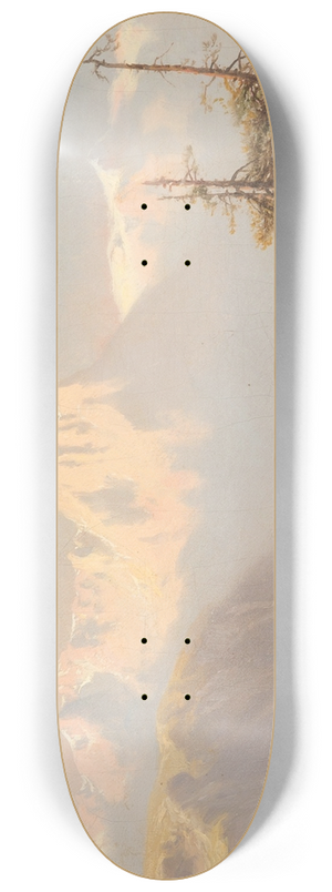 Carl Lafite - Sunset in the mountains 8.25 inch art skate deck