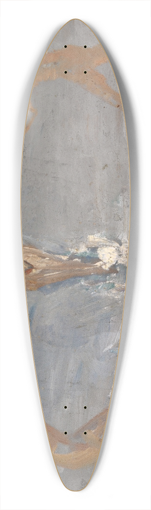 Ernst Schiess - Eurhythmischer Tanz im Meere 39.3 inch art pintail longboard deck