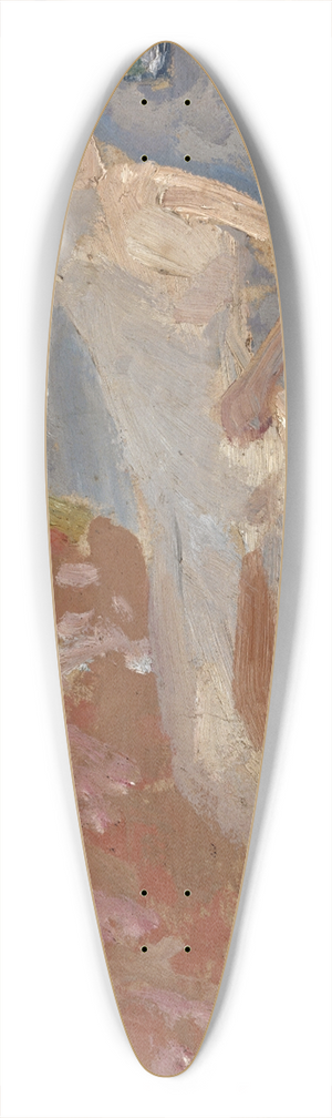 Ernst Schiess - Nackter Mann in Zimmerecke 39.3 inch art pintail longboard deck