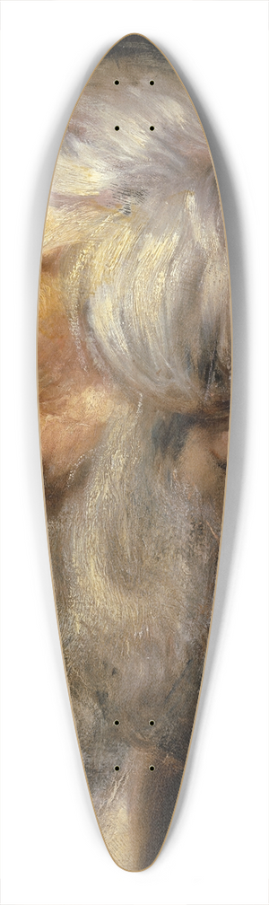 Ernst Stckelberg - Head of an Old Man 39.3 inch art pintail longboard deck