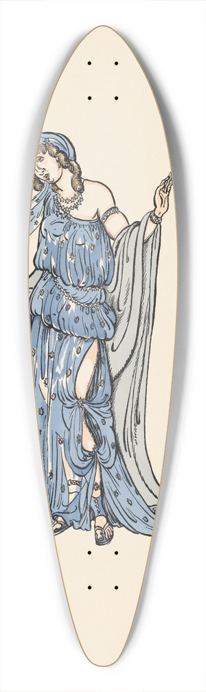Ernst Stern - Ariadne 39.3 inch art pintail longboard deck