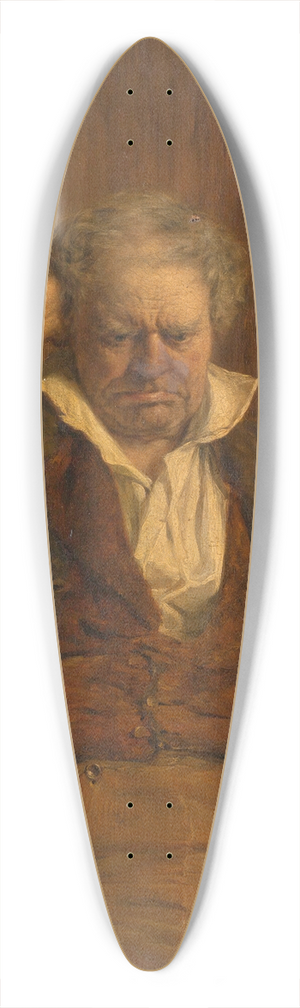 Erskine Nicol - Bothered 39.3 inch art pintail longboard deck