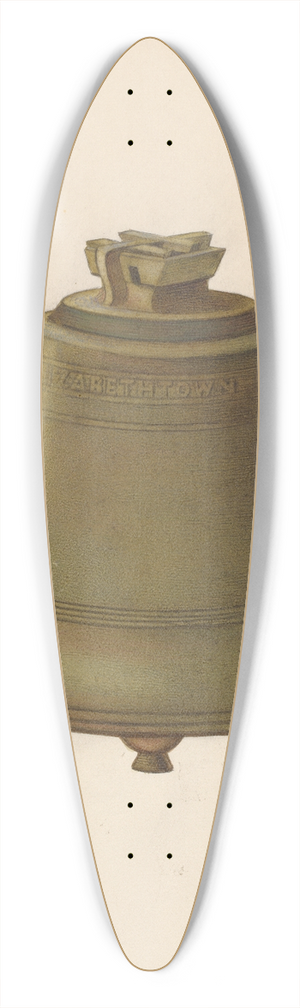 Erwin Schwabe - Courthouse Bell 39.3 inch art pintail longboard deck