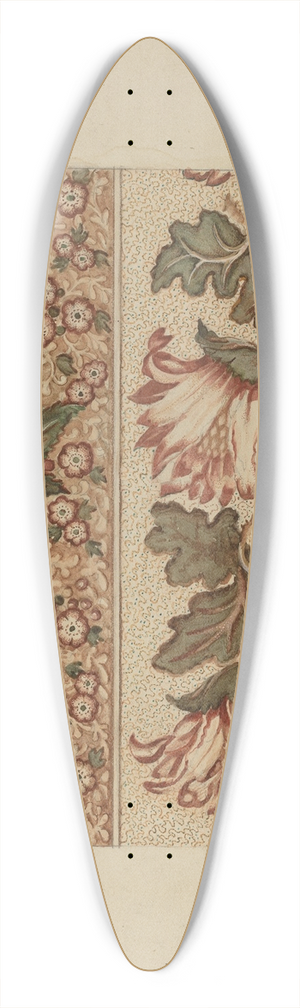 Erwin Stenzel - Chintz 39.3 inch art pintail longboard deck