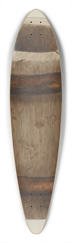 Ethel Dougan - Butter Mold 39.3 inch art pintail longboard deck