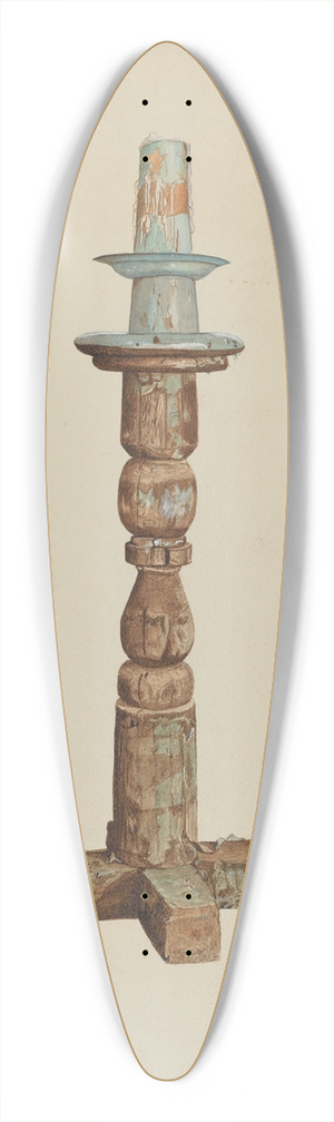 Ethel Dougan - Pascal Candlestick 39.3 inch art pintail longboard deck Ethel Dougan - Pascal Candlestick 39.3 inch art pintail longboard deck