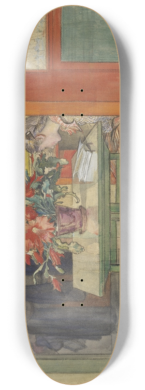 Carl Larsson - Lisbeth Reading 8.25 inch art skate deck