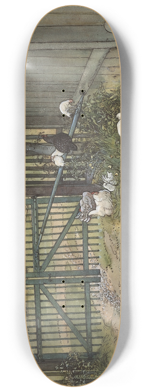 Carl Larsson - The Gate 8.25 inch art skate deck