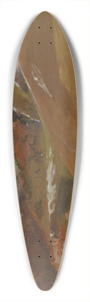 Eugen Bracht - Blick auf Herzogenhorn und Kaiserberg 39.3 inch art pintail longboard deck