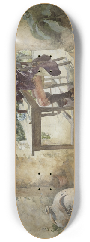 Carl Larsson - The Vine 8.25 inch art skate deck