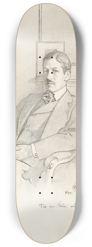 Carl Larsson - Thorsten Laurin 8.25 inch art skate deck