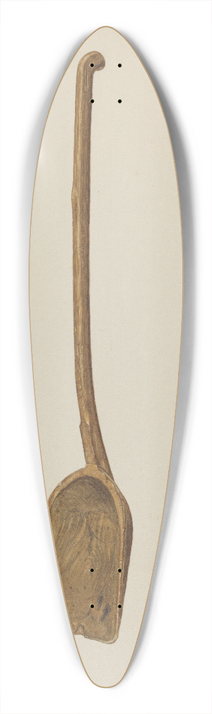 Eugene Bartz - Grain Shovel 39.3 inch art pintail longboard deck