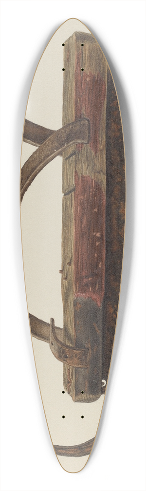 Eugene Bartz - Ice Skate 39.3 inch art pintail longboard deck