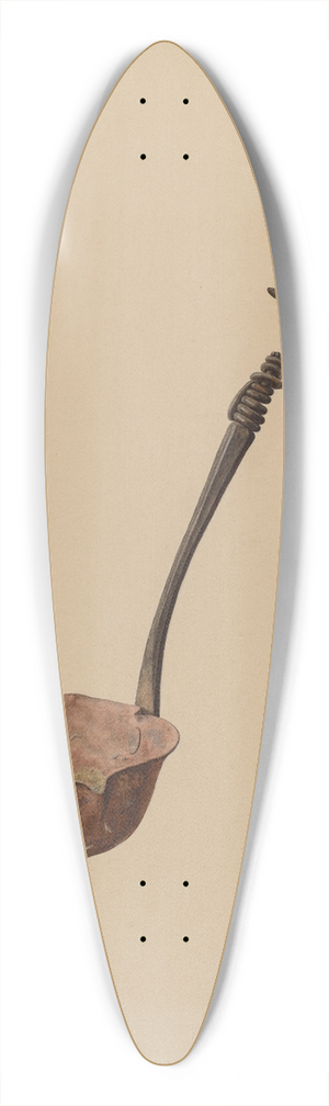 Eugene Bartz - Melting Ladle 39.3 inch art pintail longboard deck