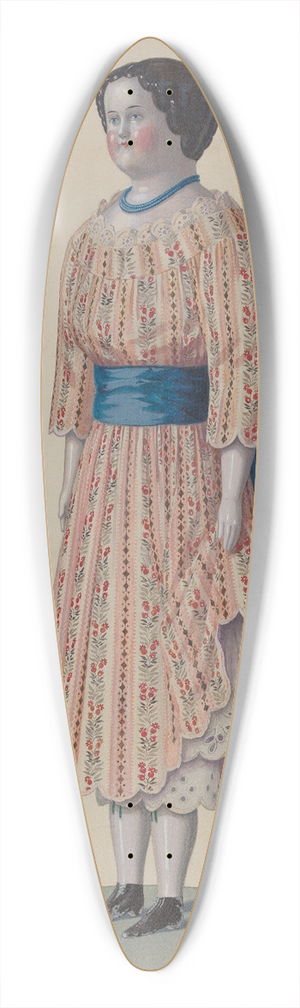 Eugene Croe - Doll  Amelia 39.3 inch art pintail longboard deck