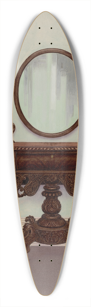 Eugene Croe - Dressing Table 39.3 inch art pintail longboard deck