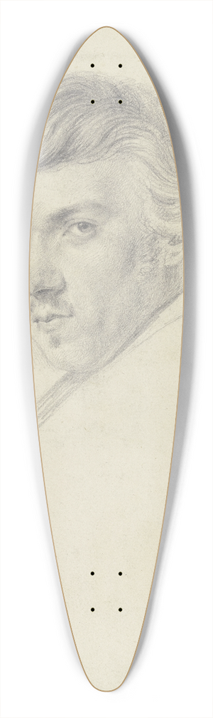 Eugen Eduard Schffer - Portrait of Nikolaus Hoff 39.3 inch art pintail longboard deck