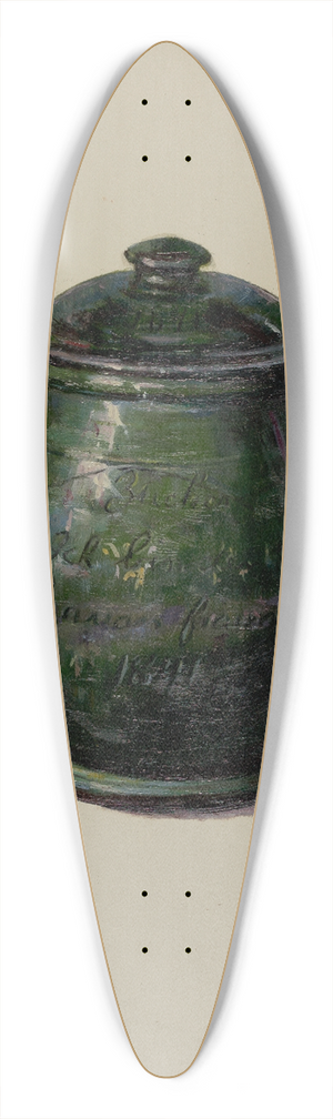 Eugene Shellady - Pa. German Jar 39.3 inch art pintail longboard deck