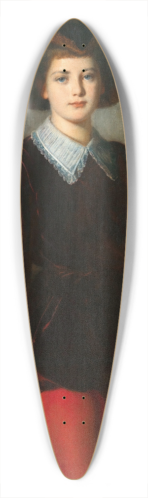 Eugen Felix - A Young Falconer 39.3 inch art pintail longboard deck