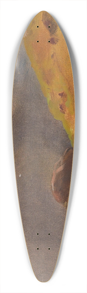Eugen Jettel - A mountain pasture 39.3 inch art pintail longboard deck