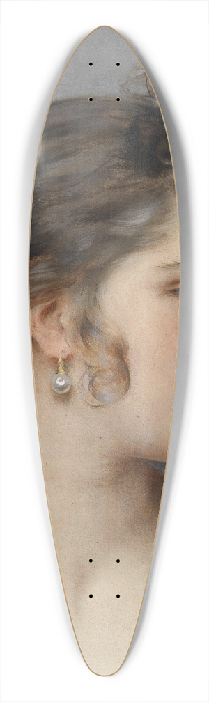 Eugen von Blaas - Bildnis einer Dame 39.3 inch art pintail longboard deck