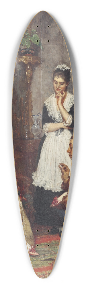 Eugen von Blaas - Der perfekte Schuh 39.3 inch art pintail longboard deck
