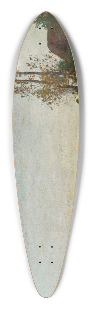 Eugne Boudin - Chaumire et pturage sur les bords de la Touques 39.3 inch art pintail longboard deck