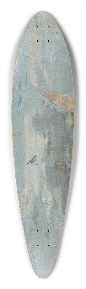 Eugne Boudin - Landscape 39.3 inch art pintail longboard deck