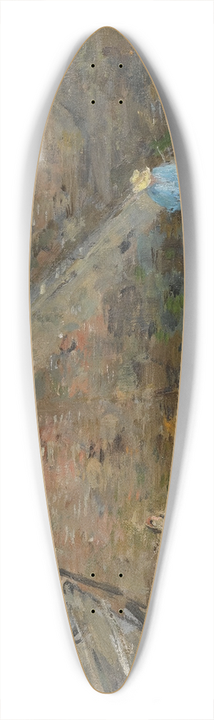 Eugne Boudin - Laveuses Au Bord Dune Rivire 39.3 inch art pintail longboard deck