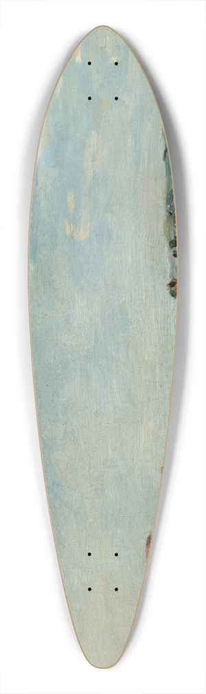Eugne Boudin - Scne de plage 39.3 inch art pintail longboard deck