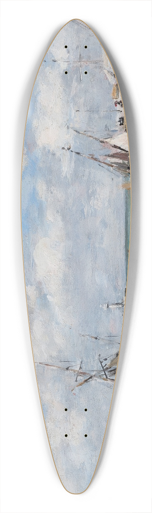Eugne Boudin - Trouville, les jetes, mare basse 39.3 inch art pintail longboard deck