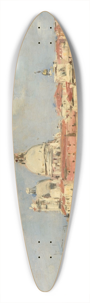 Eugne Boudin - Venise. La douane et Notre-Dame-de-la-Salute 39.3 inch art pintail longboard deck