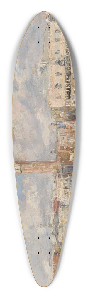 Eugne Boudin - Venise. San Giorgio 39.3 inch art pintail longboard deck