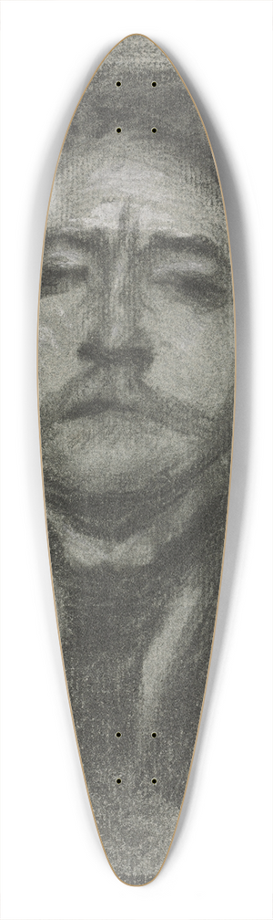 Eugne Carriere - Portrait of Jean Ajalbert 39.3 inch art pintail longboard deck