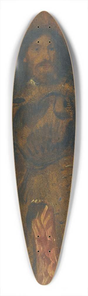 Eugne Delacroix - Etude De Vicentinien Armure 39.3 inch art pintail longboard deck Eugne Delacroix - Etude De Vicentinien Armure 39.3 inch art pintail longboard deck