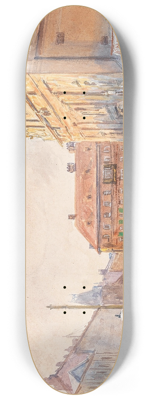 Carl Mller - Karmeliterkirche Leopoldstadt 8.25 inch art skate deck