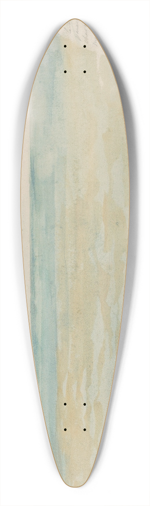Eugne Delacroix - The Sea at Dieppe 39.3 inch art pintail longboard deck Eugne Delacroix - The Sea at Dieppe 39.3 inch art pintail longboard deck
