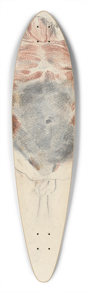 Eugne Delacroix - Torso of a Male Cadaver 39.3 inch art pintail longboard deck Eugne Delacroix - Torso of a Male Cadaver 39.3 inch art pintail longboard deck
