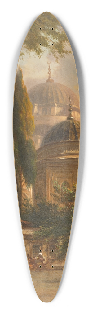 Eugne Flandin - The Hagia Sophia, Constantinople 39.3 inch art pintail longboard deck