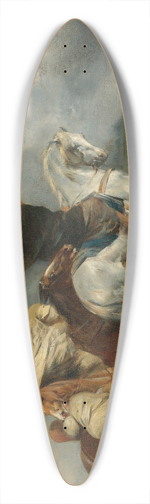 Eugne Fromentin - Le Simoun 39.3 inch art pintail longboard deck