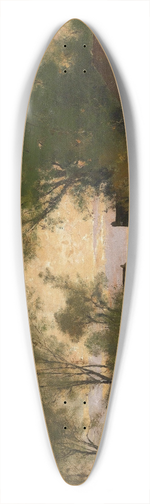 Eugne Galien-Laloue - Abendstimmung 39.3 inch art pintail longboard deck