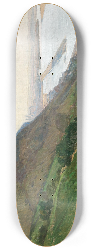 Carl Moll - Donauansicht 8.25 inch art skate deck