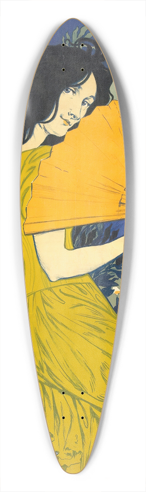 Eugne Grasset - Lventail 39.3 inch art pintail longboard deck