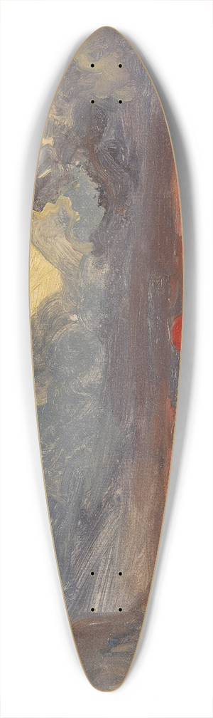 Eugne Isabey - Sunset on the Normandy Coast 39.3 inch art pintail longboard deck Eugne Isabey - Sunset on the Normandy Coast 39.3 inch art pintail longboard deck